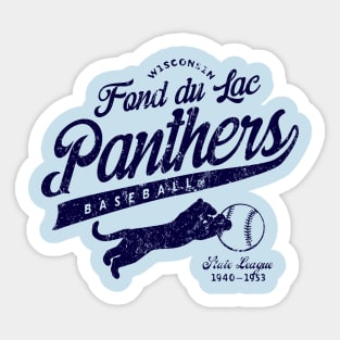 Fond du Lac Panthers Sticker